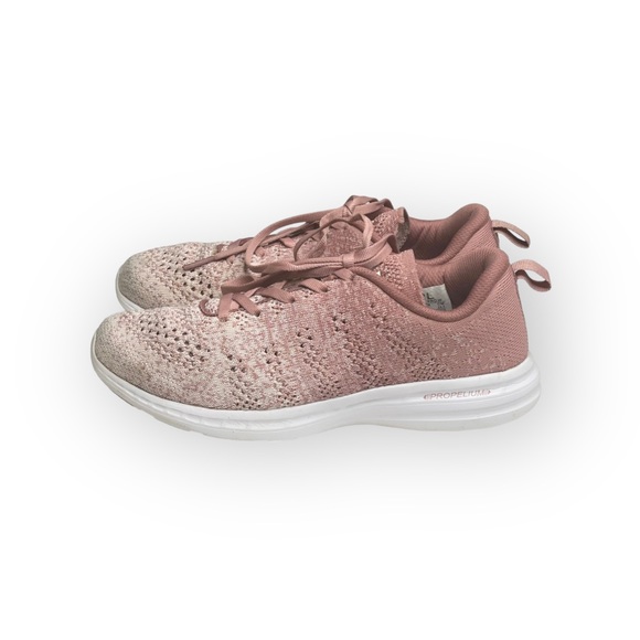 APL 𖤐  Limited Edition Techloom Pro Running Sneakers 𖤐 Gradient Pink Ombré 8M - Picture 6 of 16